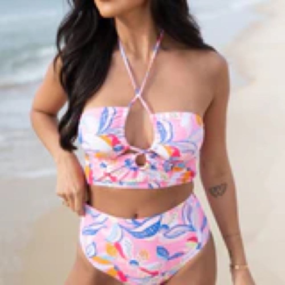 Pink Lily Swimsuit - New!